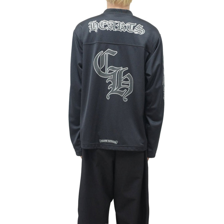 Chrome Hearts Black Script Logo Long Sleeve Tee - SHENGLI ROAD MARKET