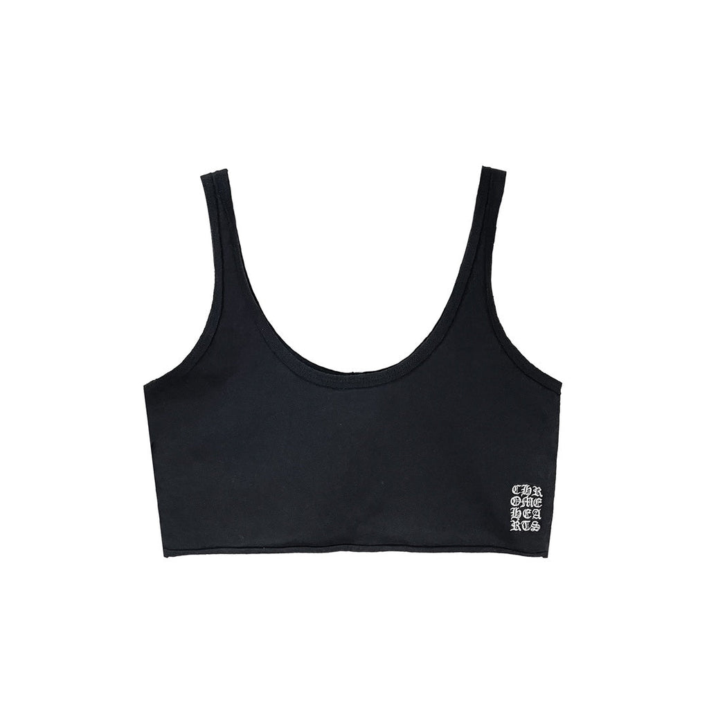 ブラジャー CHROME HEARTS BLACK RIB SPORTS BRA BLACK RIB SPORTS BRA | Chrome Hearts