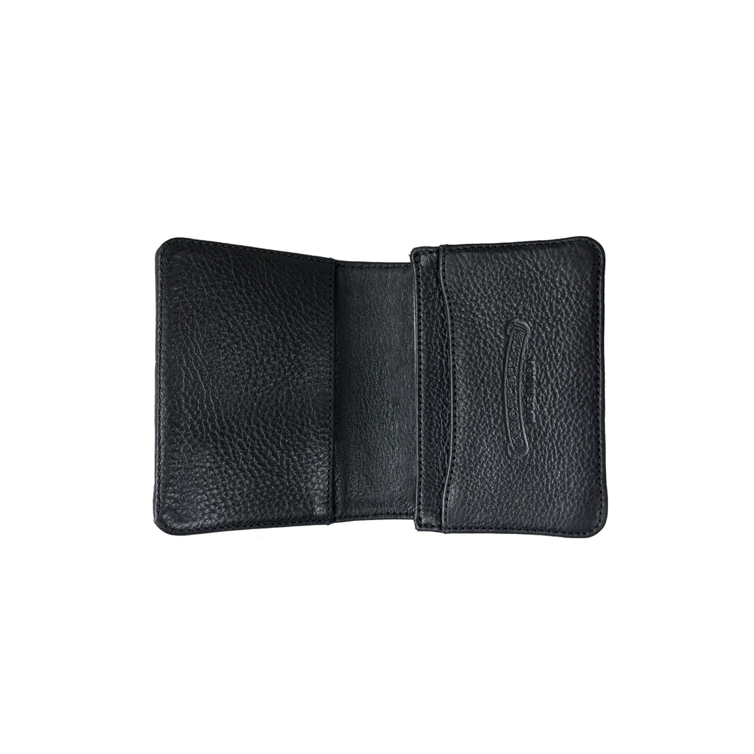 Chrome Hearts Black Silver Scroll Folded Cardholder - SHENGLI ROAD MARKET