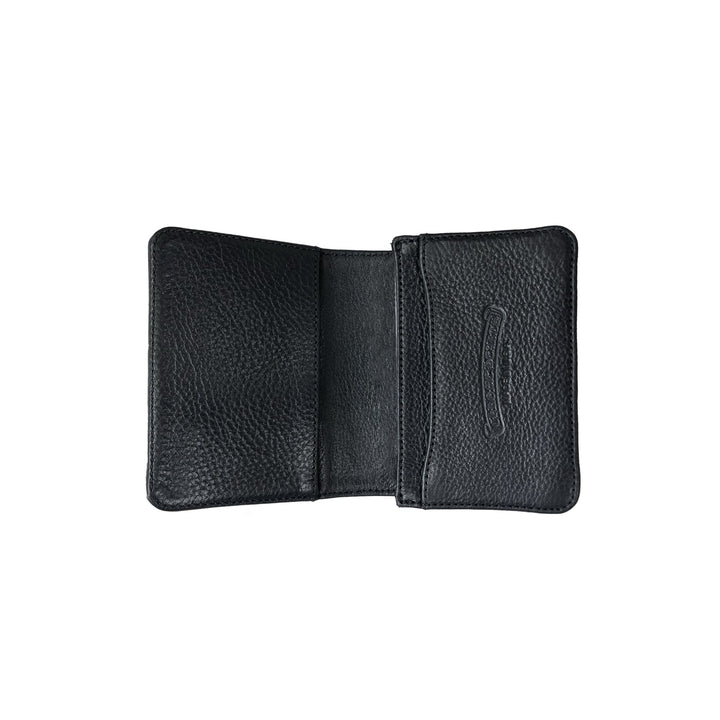 Chrome Hearts Black Silver Scroll Folded Cardholder - SHENGLI ROAD MARKET