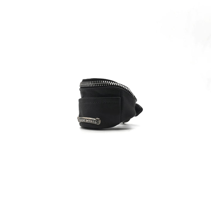 Chrome Hearts Black Silver Scroll Wrist Bag - SHENGLI ROAD MARKET