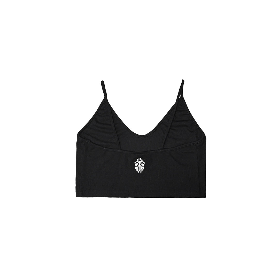 Chrome Hearts Black Stretch Tank Top - SHENGLI ROAD MARKET