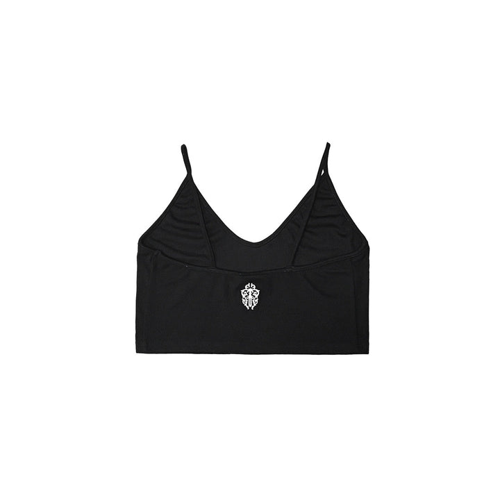 Chrome Hearts Black Stretch Tank Top - SHENGLI ROAD MARKET