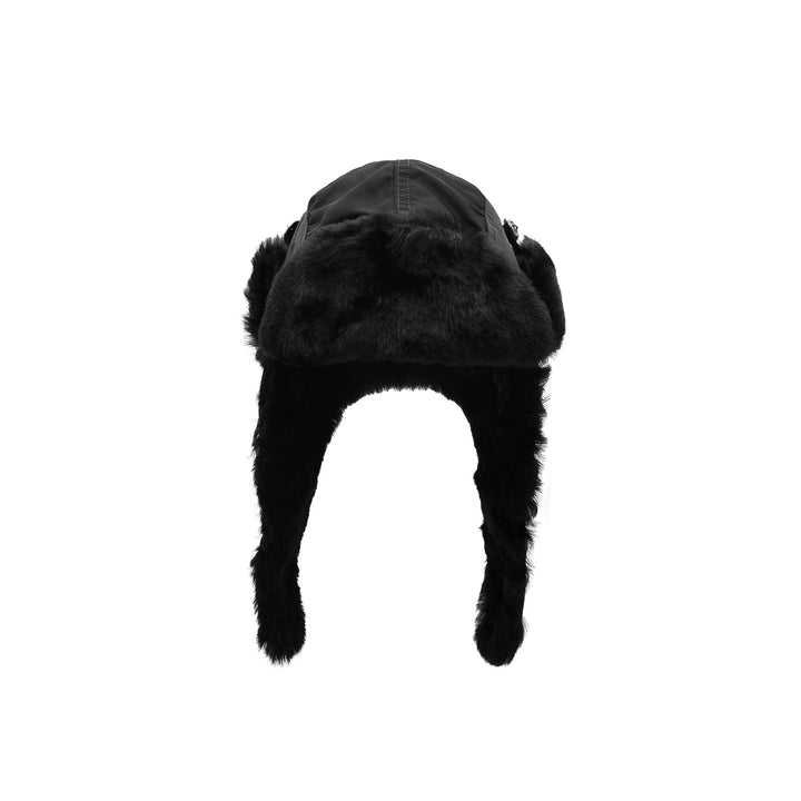 Chrome Hearts Black Trapper Hat - SHENGLI ROAD MARKET