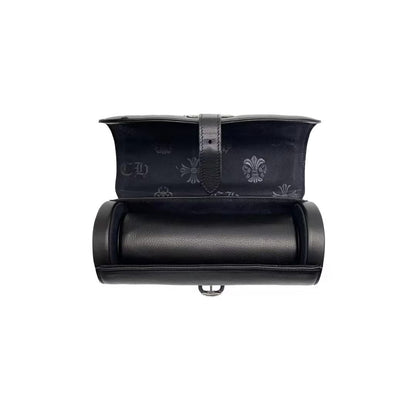 Chrome Hearts Black Triple Cross Watch Roll Box - SHENGLI ROAD MARKET