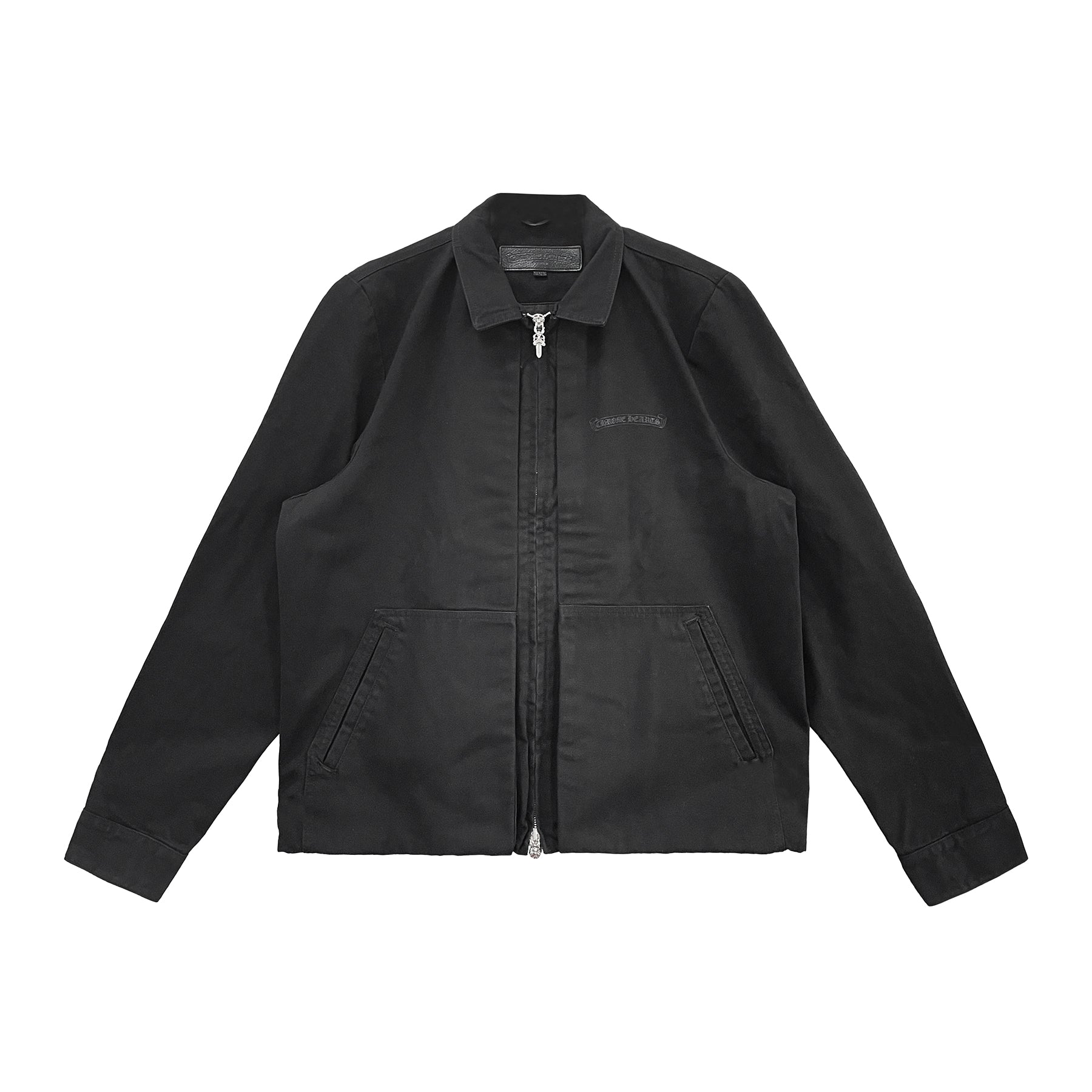 Chrome Hearts Black Zip Up Script Work Jacket - SRM – SHENGLI ROAD
