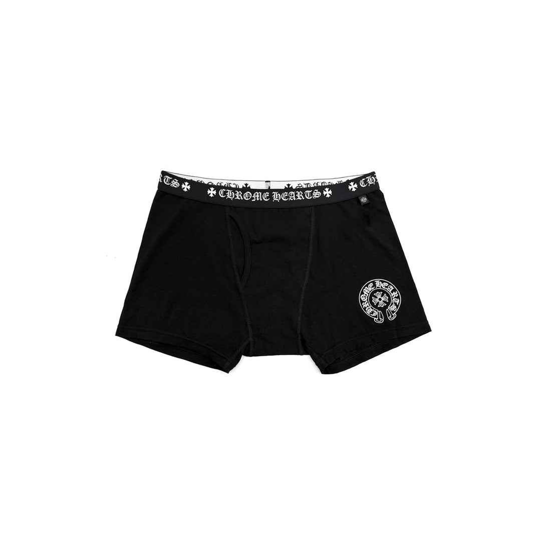 Chrome Hearts Black&White Boxer Brief Shorts - SHENGLI ROAD MARKET
