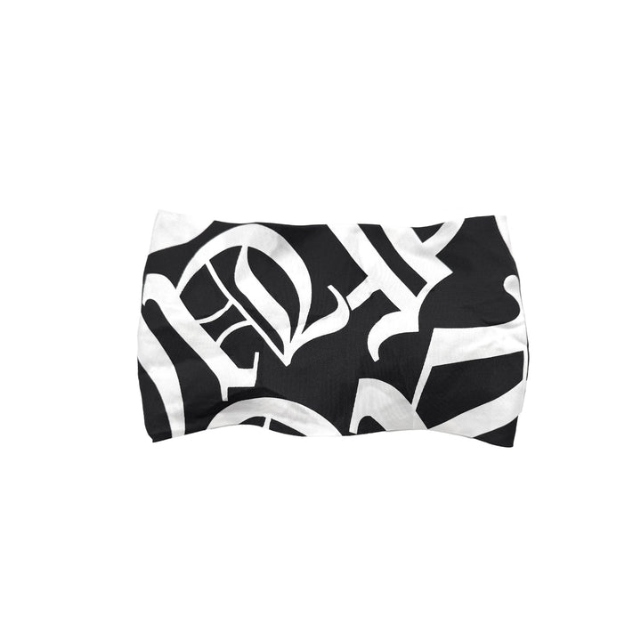 Chrome Hearts Black&White Silk Scrunchie - SHENGLI ROAD MARKET