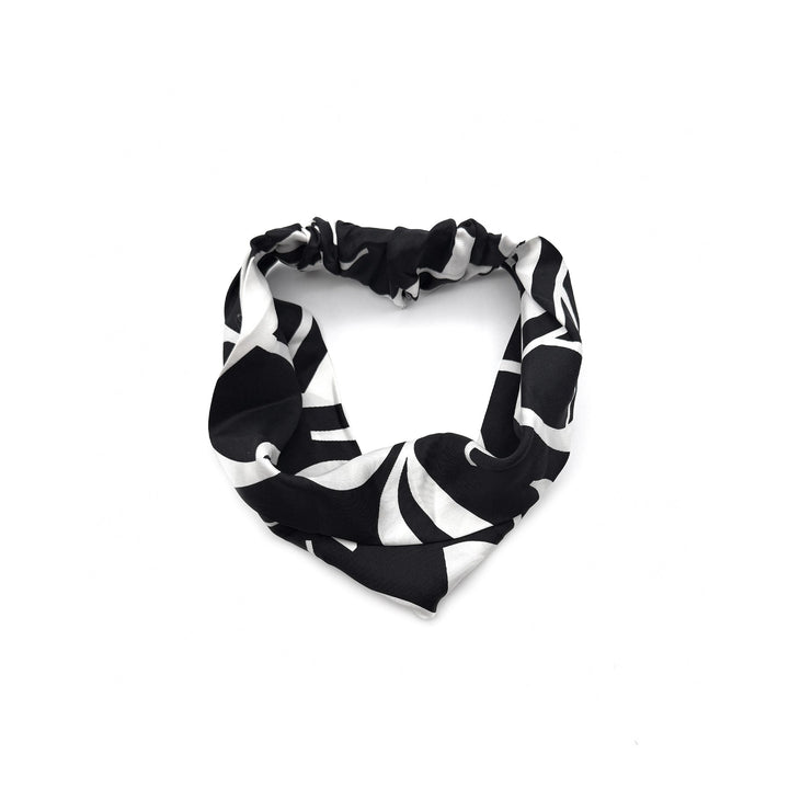 Chrome Hearts Black&White Silk Scrunchie - SHENGLI ROAD MARKET