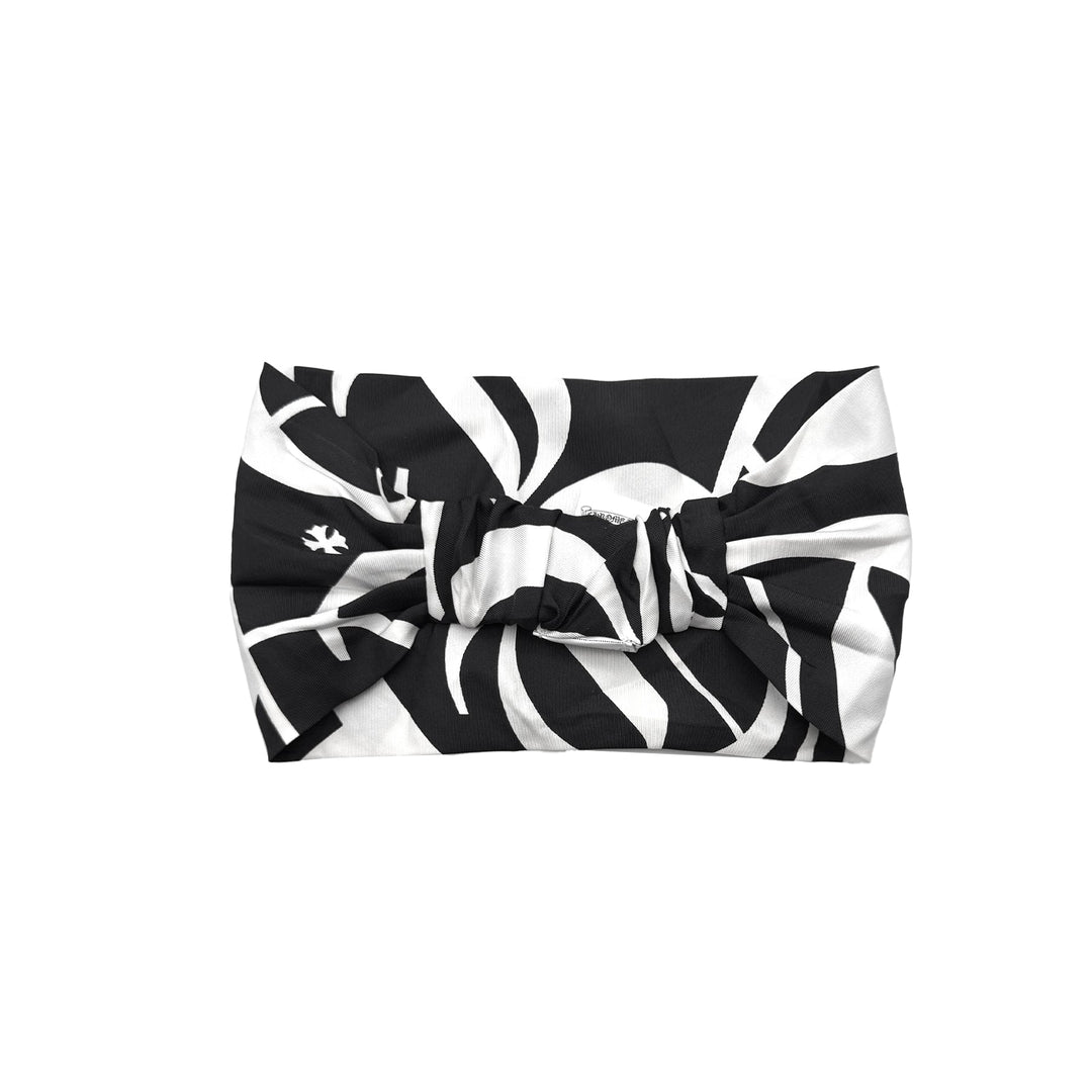 Chrome Hearts Black&White Silk Scrunchie - SHENGLI ROAD MARKET