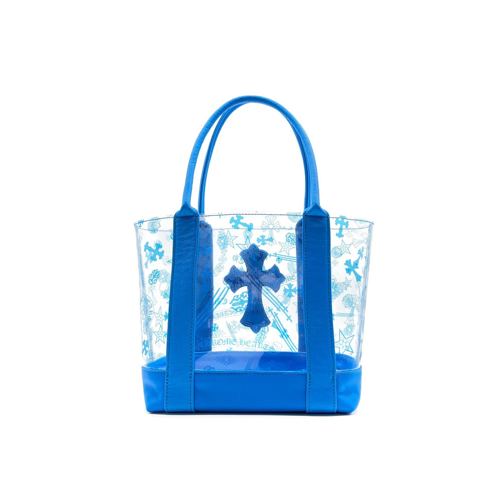 Chrome Hearts Blue Cross PVC Tote Bag - SHENGLI ROAD MARKET