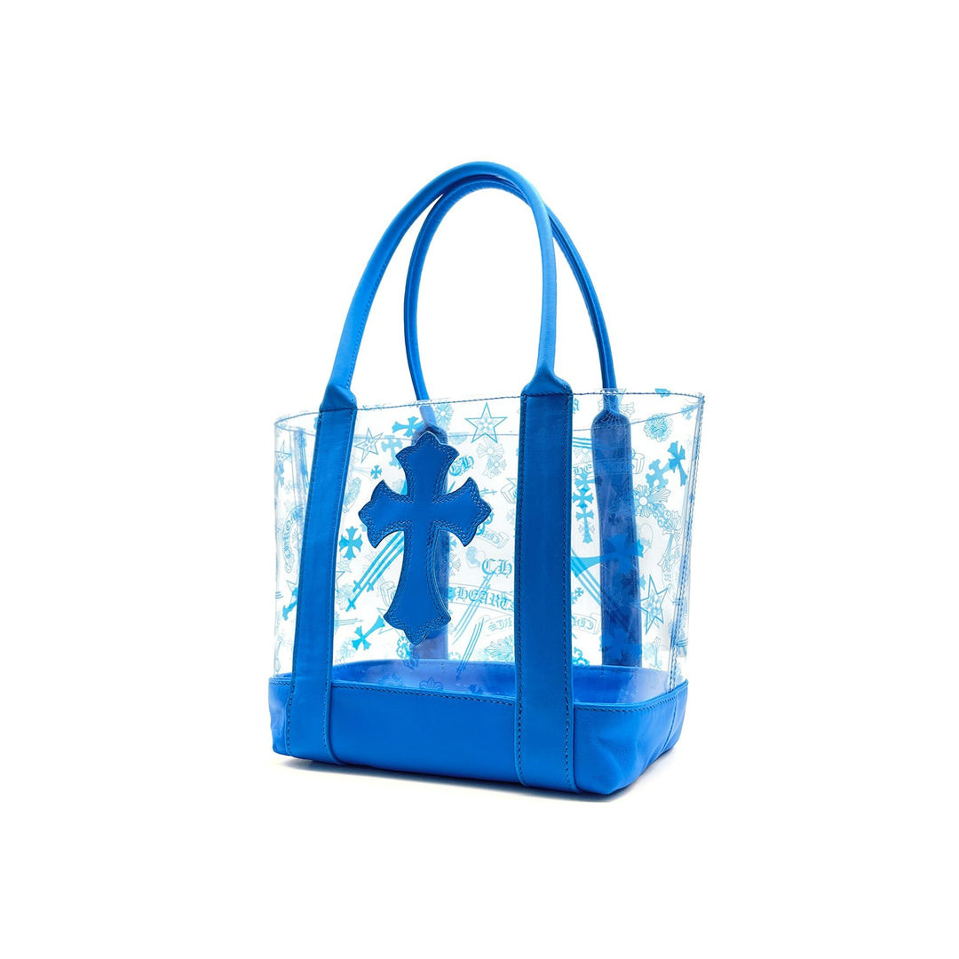 Chrome Hearts Blue Cross PVC Tote Bag - SHENGLI ROAD MARKET