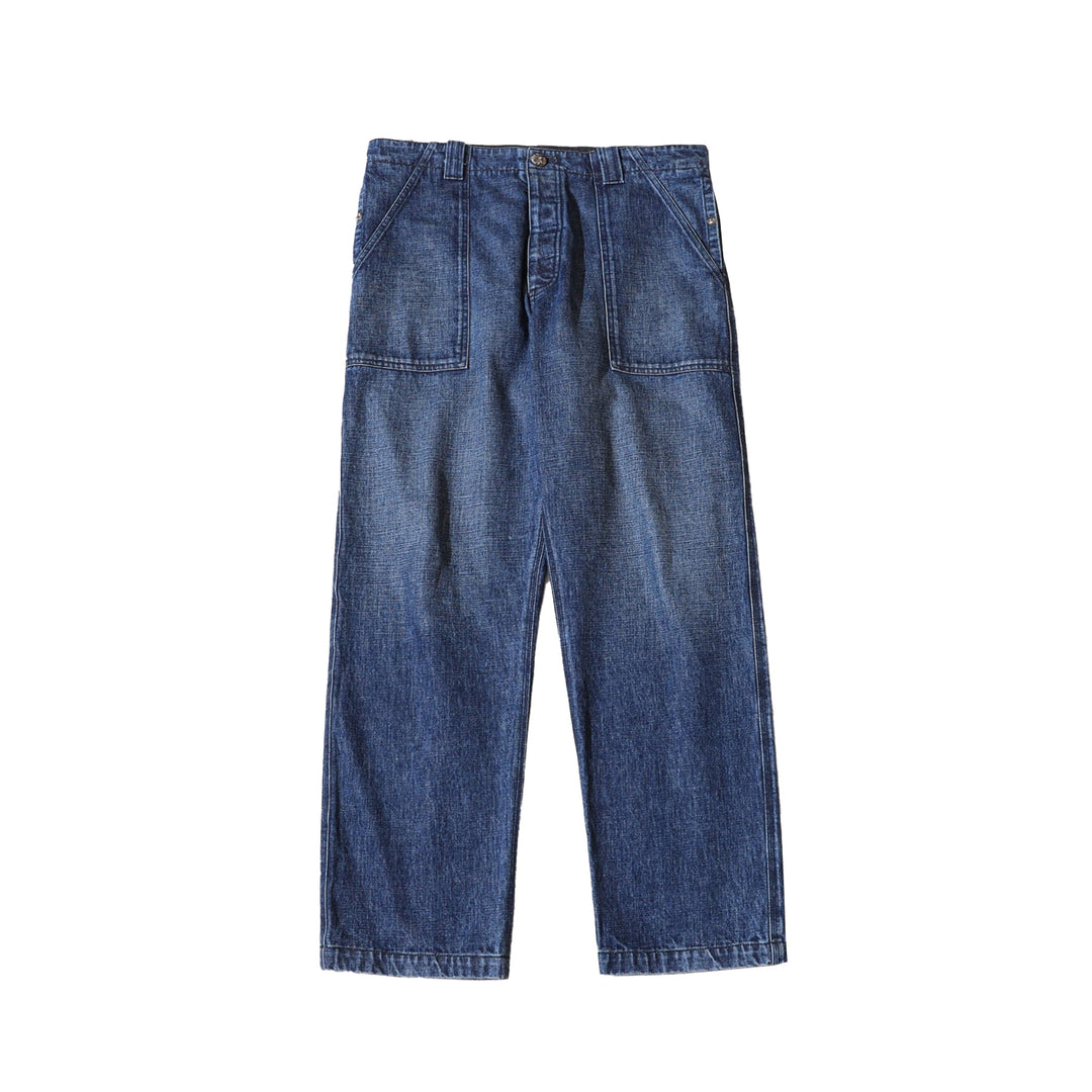 Chrome Hearts Blue Denim Carpenter Pants - SHENGLI ROAD MARKET