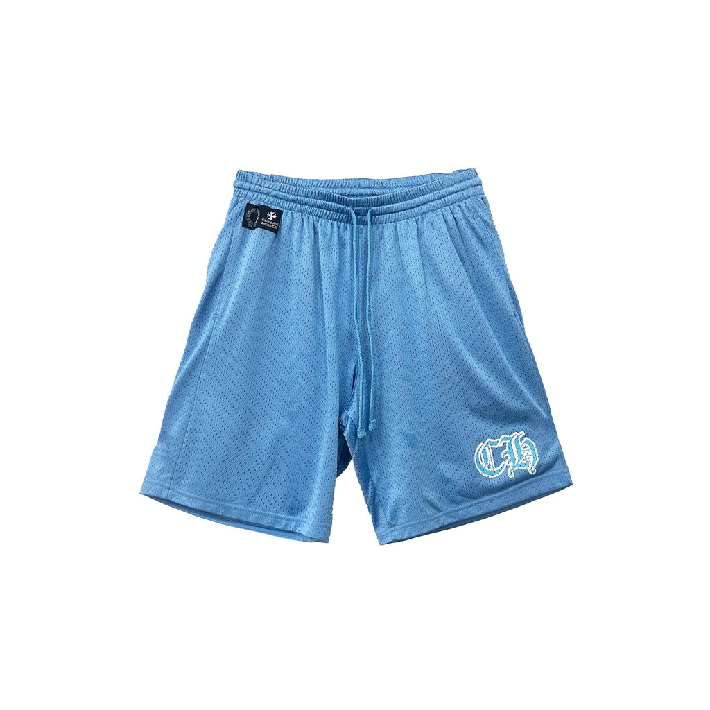 Chrome Hearts Mesh Varsity Blue Shorts - SRM – SHENGLI ROAD MARKET