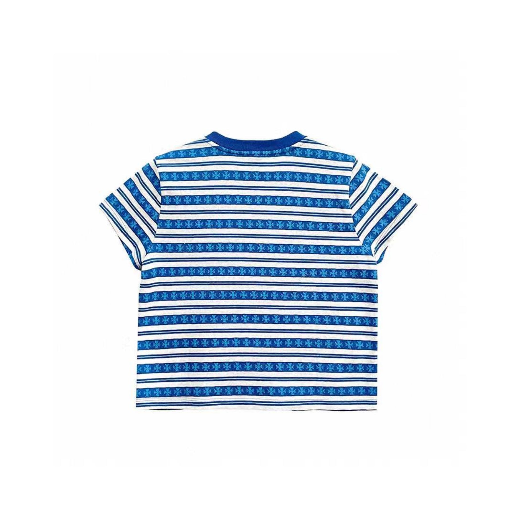 クロムハーツ ブルーストライプロゴTシャツ - SHENGLI ROAD MARKET