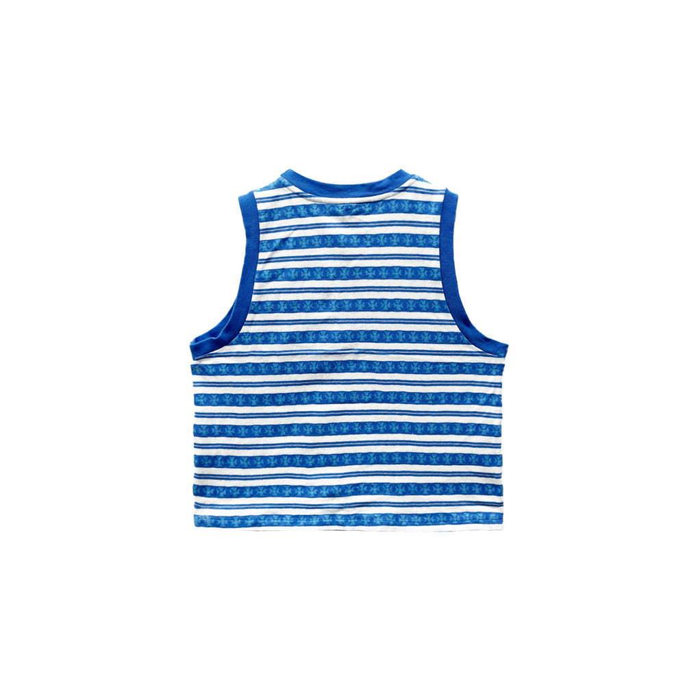 Chrome Hearts Blue Stripe Tanktop - SHENGLI ROAD MARKET