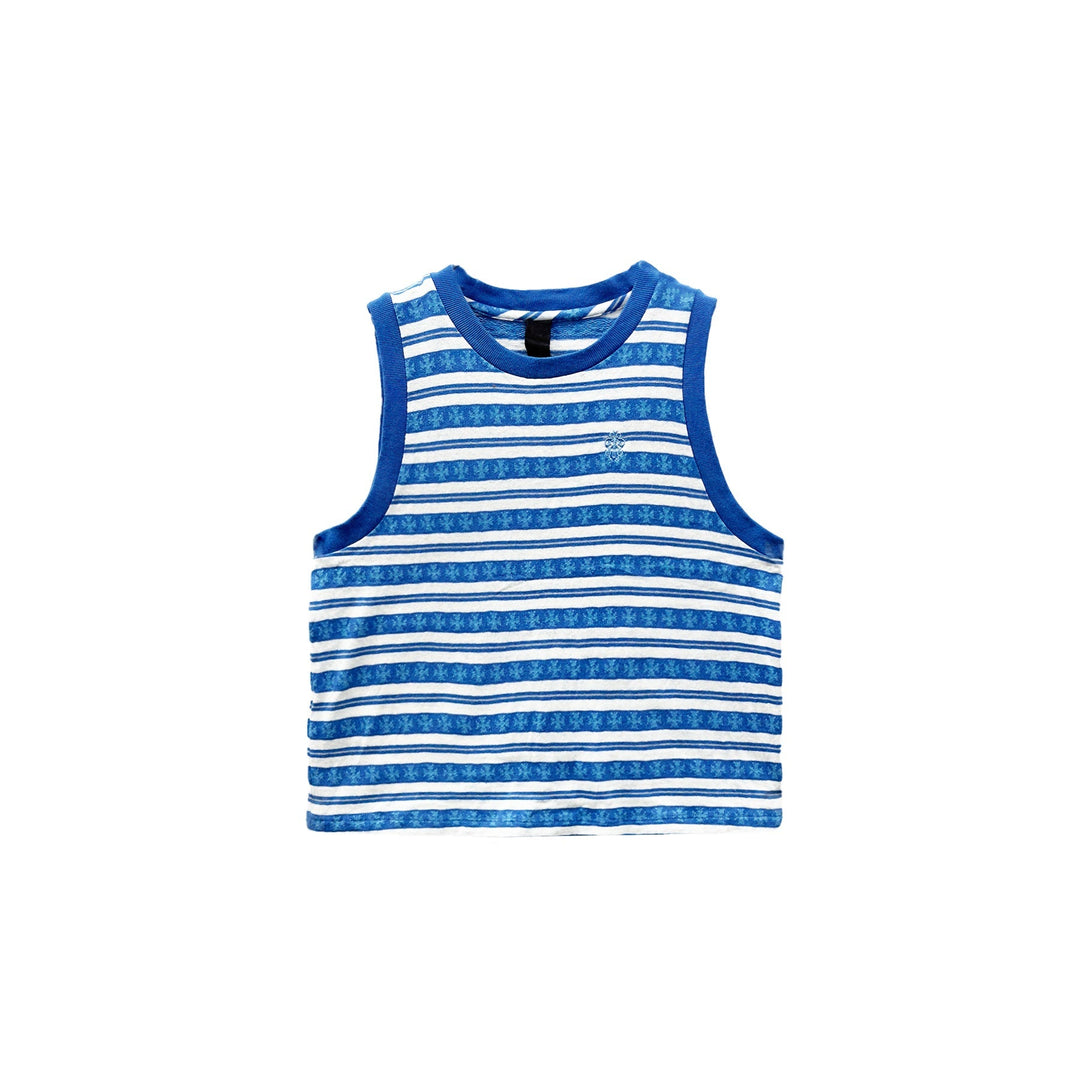 Chrome Hearts Blue Stripe Tanktop - SHENGLI ROAD MARKET
