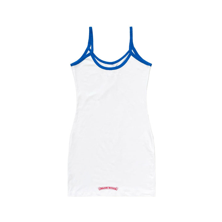 Chrome Hearts Blue&White Horseshoe Logo Tank top Dress - SHENGLI ROAD MARKET