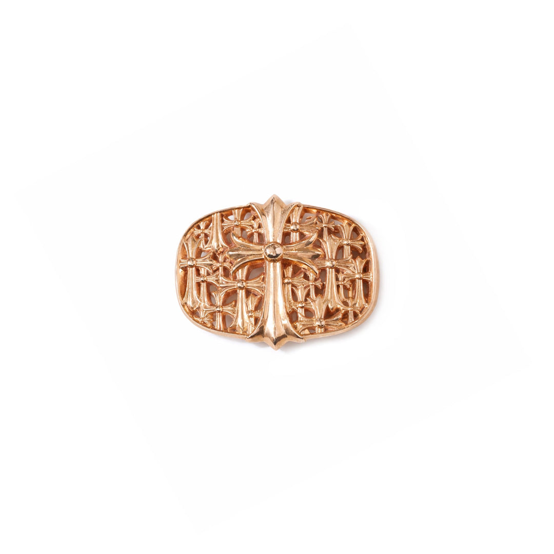 Chrome Hearts Bronze Cemetery Cross Belt Buckle - SHENGLI ROAD MARKET