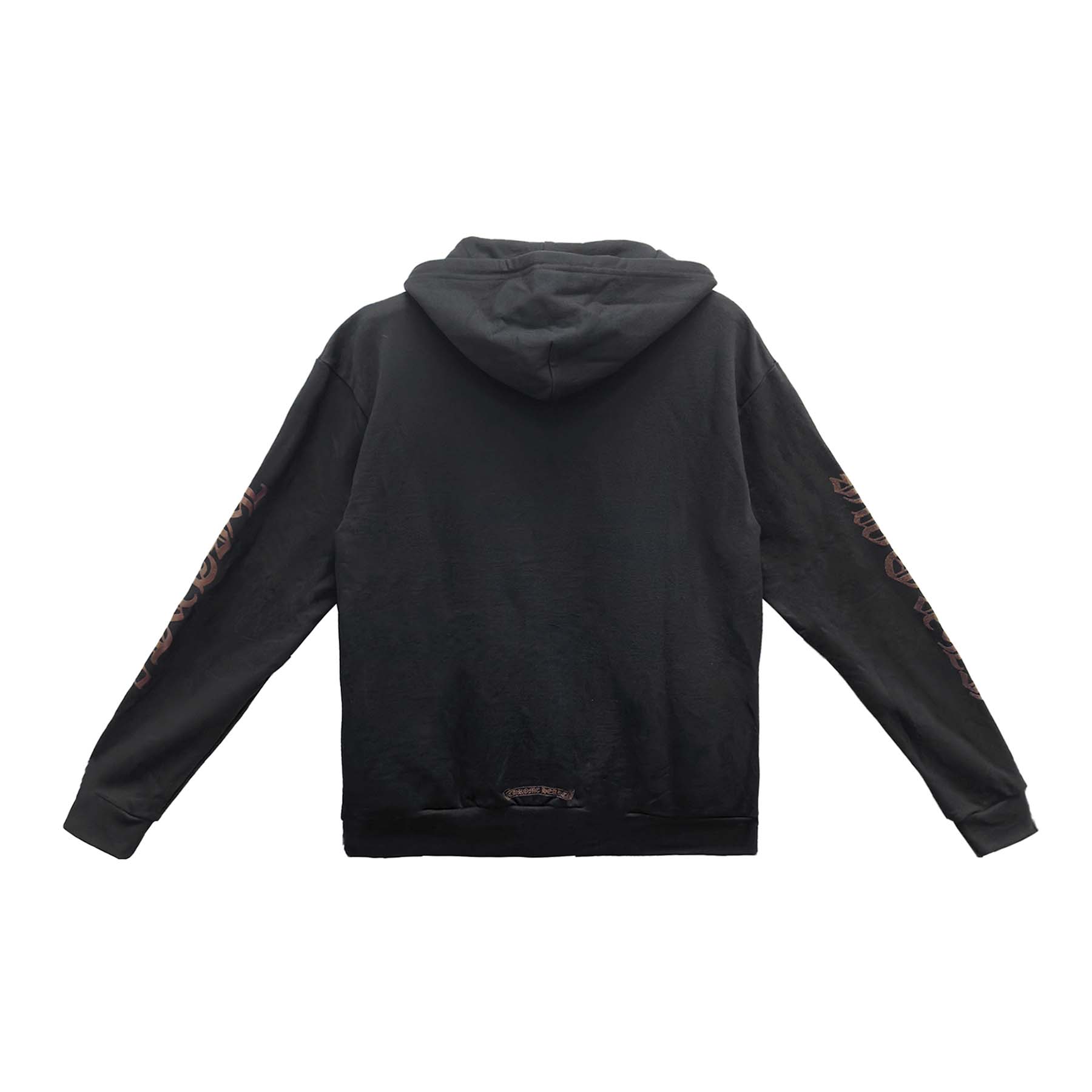 Chrome Hearts Brown Glitter 1988 Zip Up Hoodie - SRM – SHENGLI