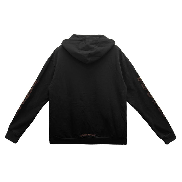 Chrome Hearts Brown Glitter 1988 Zip Up Hoodie - SHENGLI ROAD MARKET