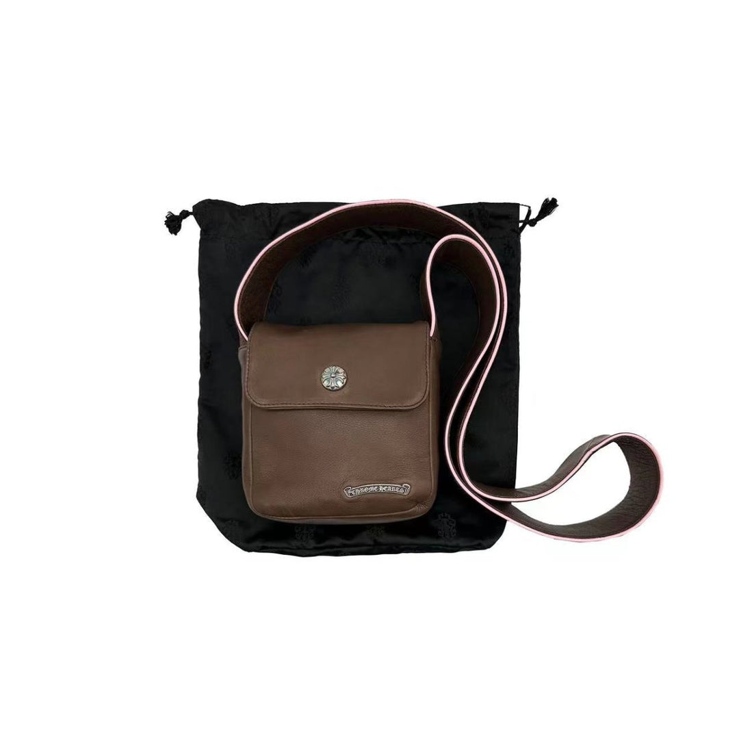 Chrome Hearts Brown & Pink Hot Pot Crossbody Bag - SHENGLI ROAD MARKET