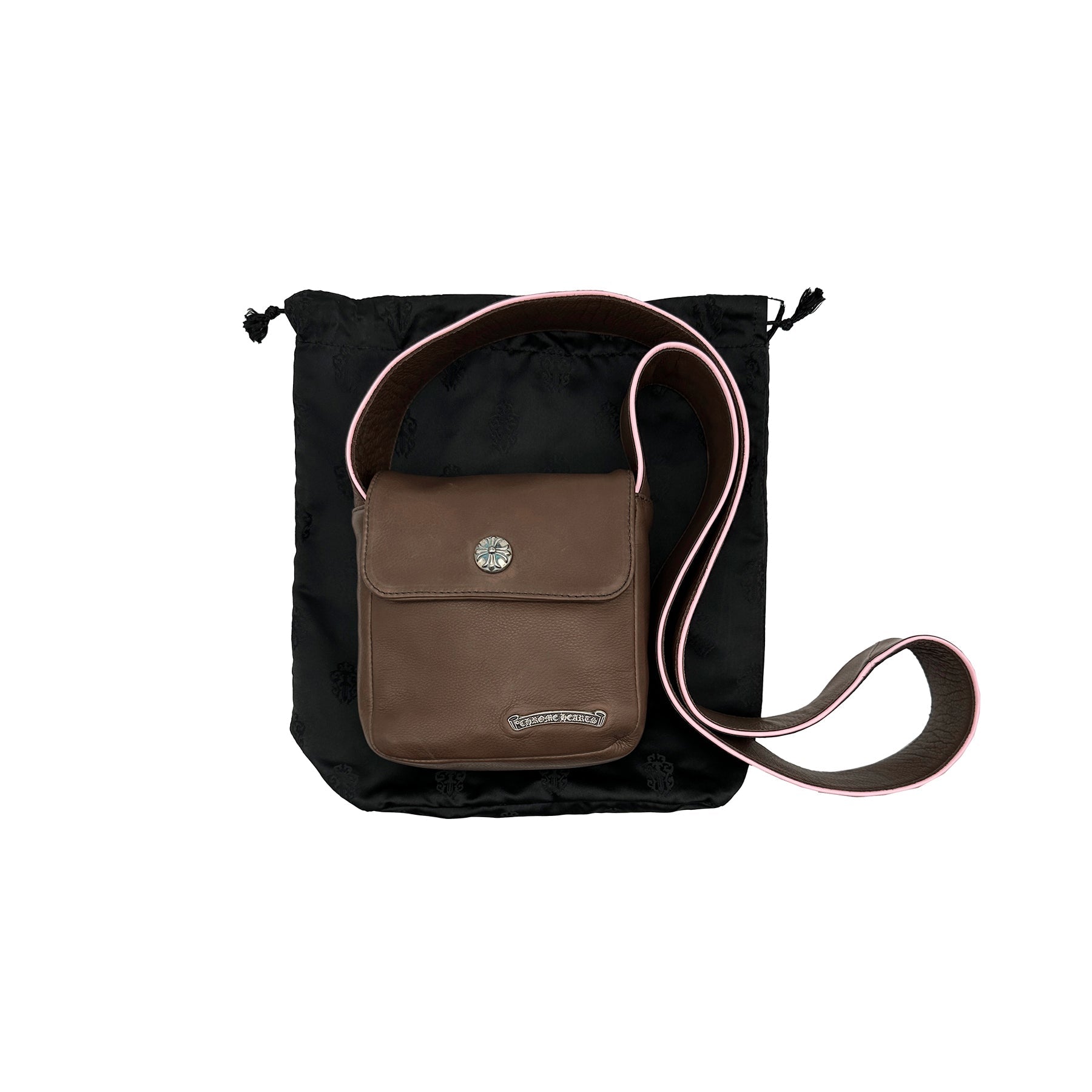 Chrome Hearts Brown & Pink Hot Pot Crossbody Bag - SRM – SHENGLI
