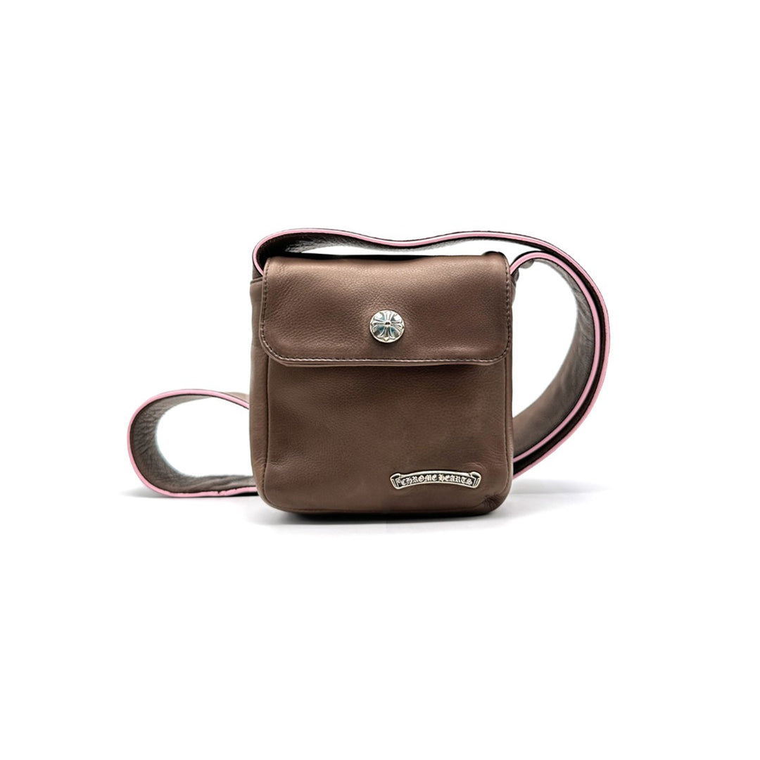 Chrome Hearts Brown & Pink Hot Pot Crossbody Bag - SHENGLI ROAD MARKET