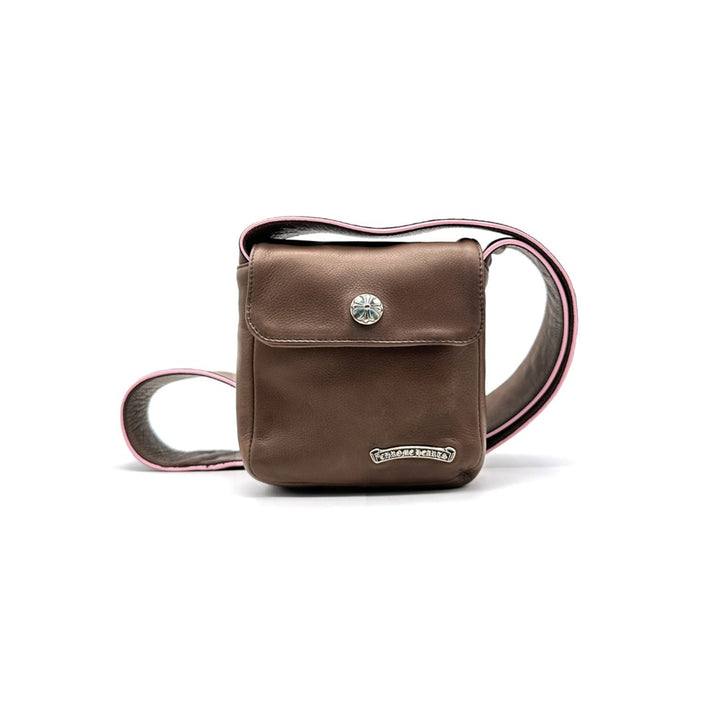 Chrome Hearts Brown & Pink Hot Pot Crossbody Bag - SHENGLI ROAD MARKET