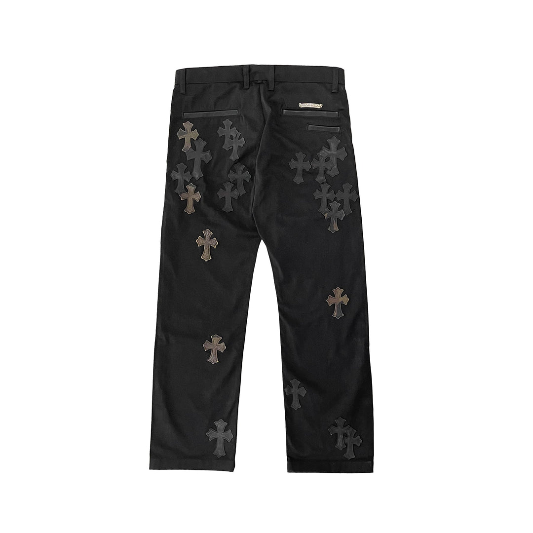 Chrome Hearts Camouflage Cross Black Chinos Jeans - SHENGLI ROAD MARKET