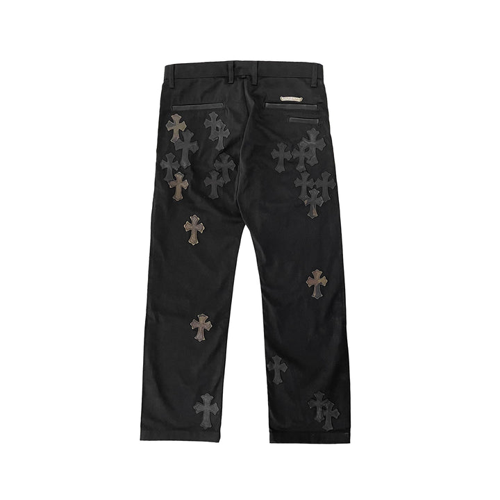 Chrome Hearts Camouflage Cross Black Chinos Jeans - SHENGLI ROAD MARKET