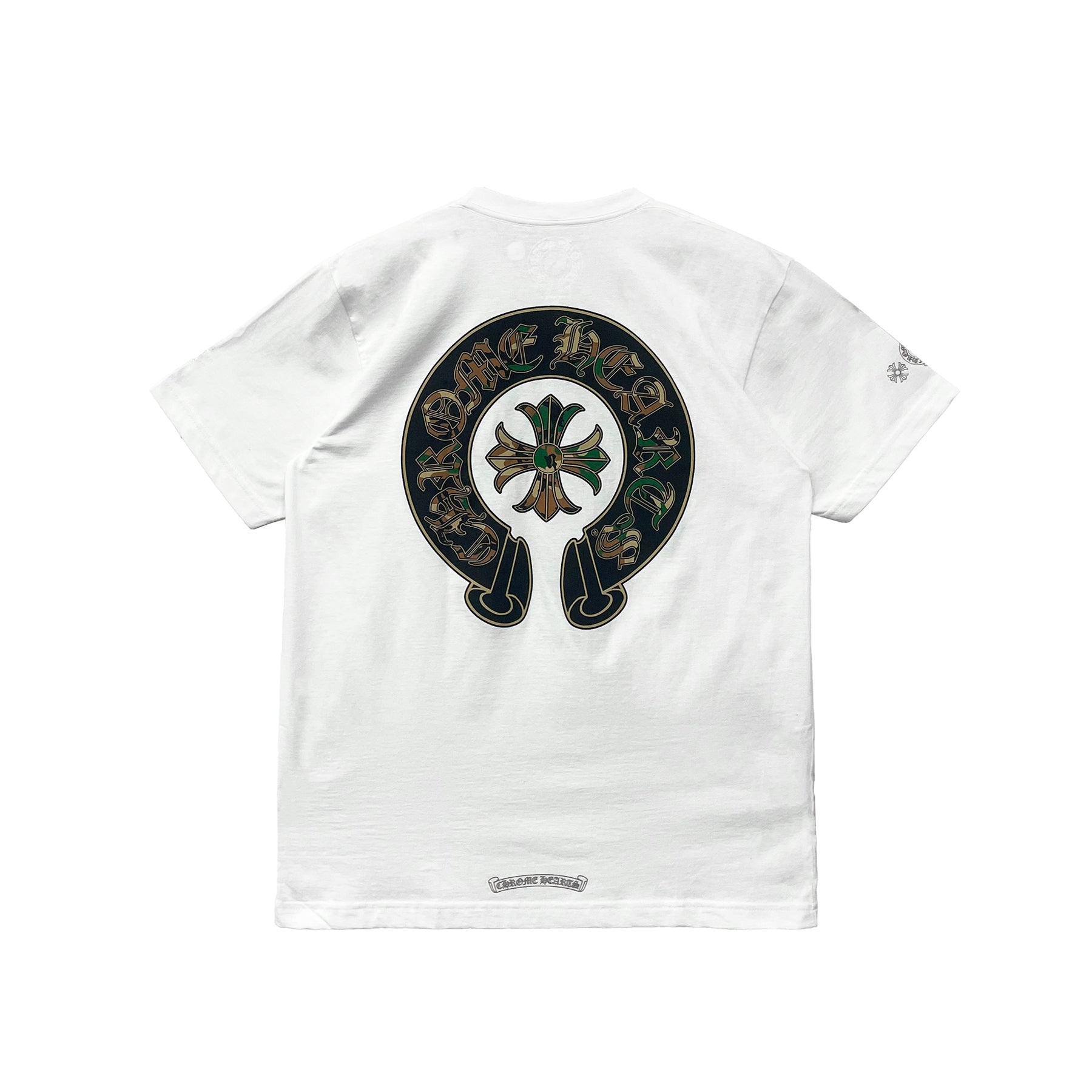 CHROME HEARTS カモフラージュ Tシャツ Chrome Hearts Camo Horseshoe Tee | SHENGLI ROAD MARKET