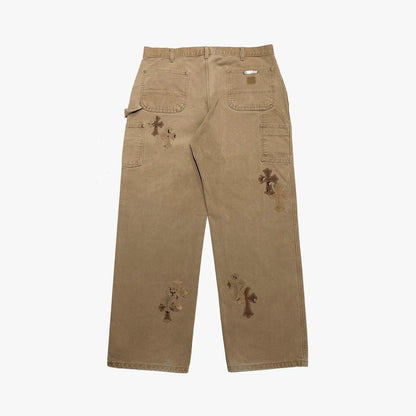 Chrome Hearts Carhartt Sex Record Limited Edition Khahi Carpenter Denim Jeans - SHENGLI ROAD MARKET