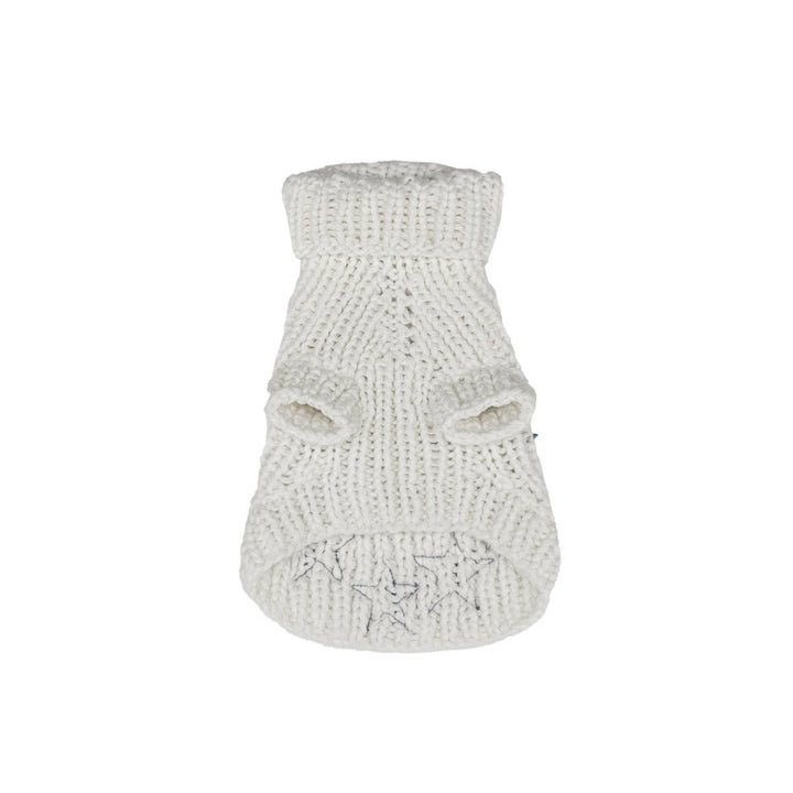 Chrome Hearts Cashmere Blue Star Patch Pet Sweater - SHENGLI ROAD MARKET