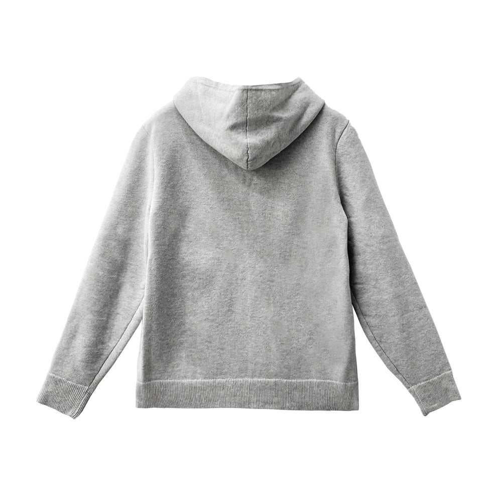 Chrome Hearts Cashmere Embroidered Grey Pullover Hoodie - SHENGLI ROAD MARKET