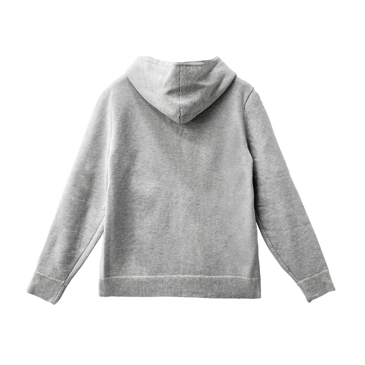 Chrome Hearts Cashmere Embroidered Grey Pullover Hoodie - SHENGLI ROAD MARKET