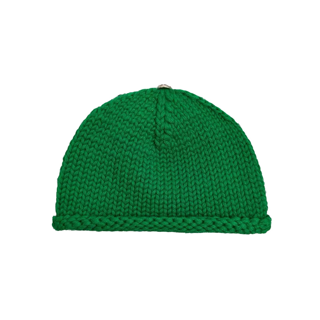 Chrome Hearts Cashmere Leopard Cross Patch Beanie - SHENGLI ROAD MARKET