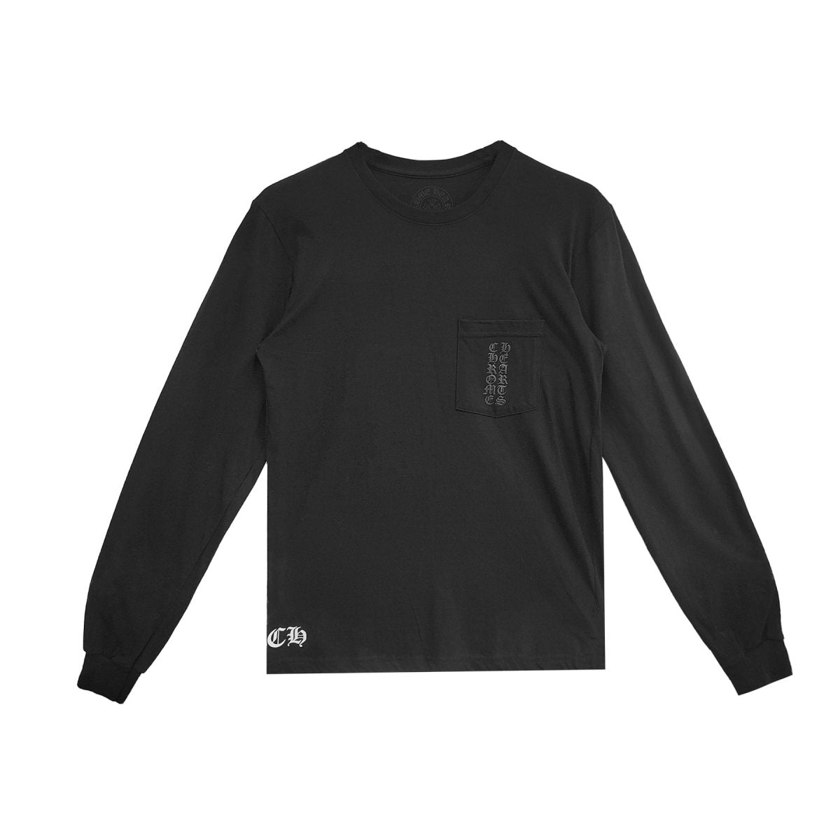 Chrome Hearts Cemetery Cross Long Sleeve Kelly Green/Glo