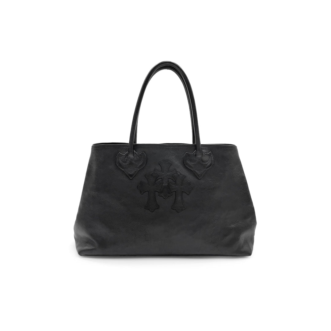 Chrome Hearts Cemetery Cross Patch Tote Bag - SHENGLI ROAD MARKET