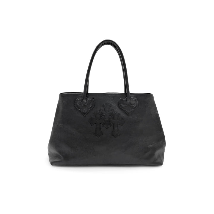 Chrome Hearts Cemetery Cross Patch Tote Bag - SHENGLI ROAD MARKET