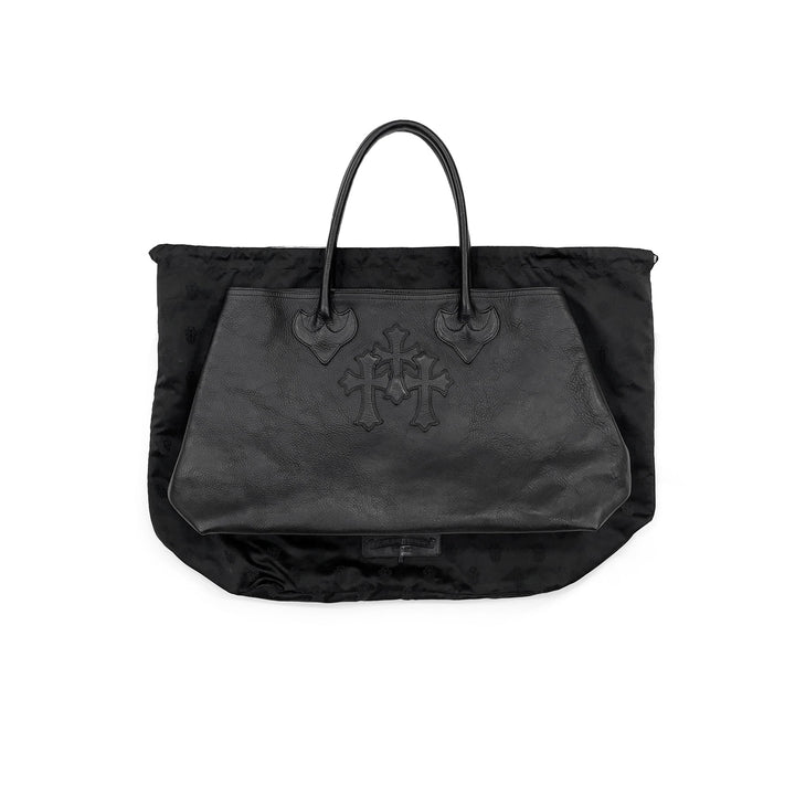 Chrome Hearts Cemetery Cross Patch Tote Bag - SHENGLI ROAD MARKET