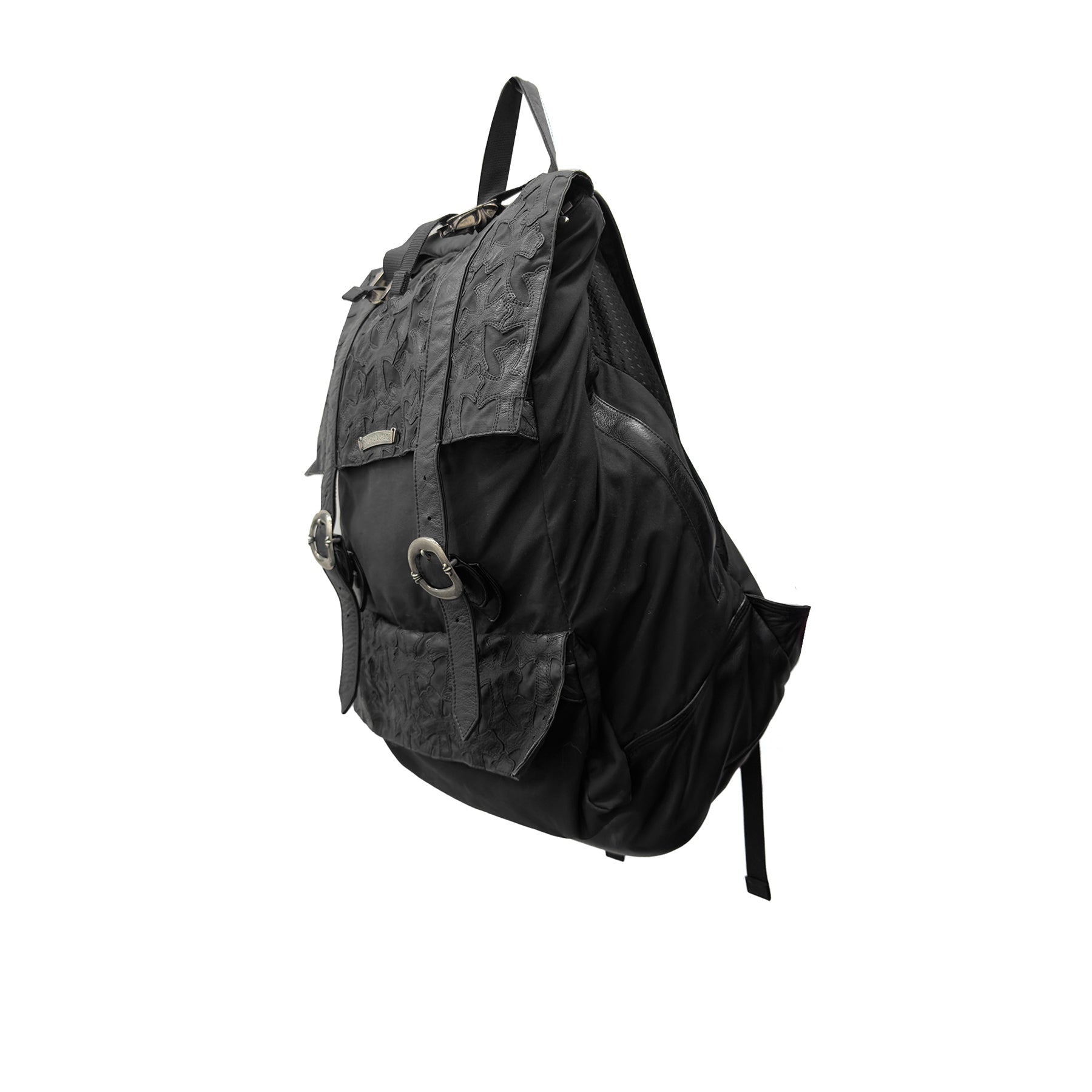 Chrome Hearts Cemetery Gunslinger Cross Patch Moto Backpack - SRM