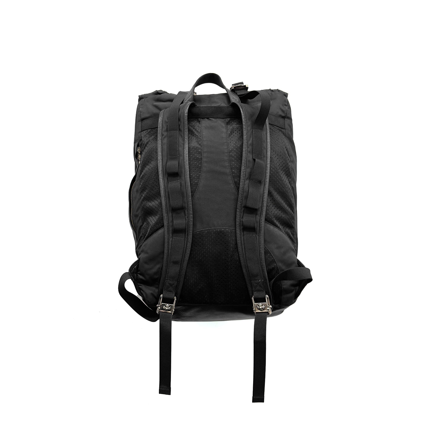 クロムハーツ CHROME HEARTS MOTO CEMETERY CROSS BACKPACK Chrome Hearts Cemetery Gunslinger Cross Patch Moto Backpack - SRM