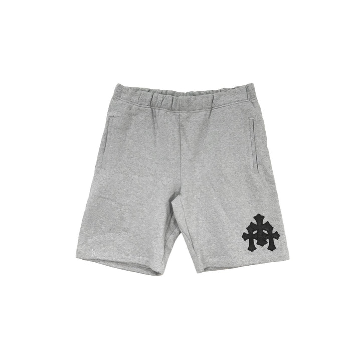 Chrome Hearts Cemetery Leather Cross Patch Paper Jam Shorts - SHENGLI ROAD MARKET