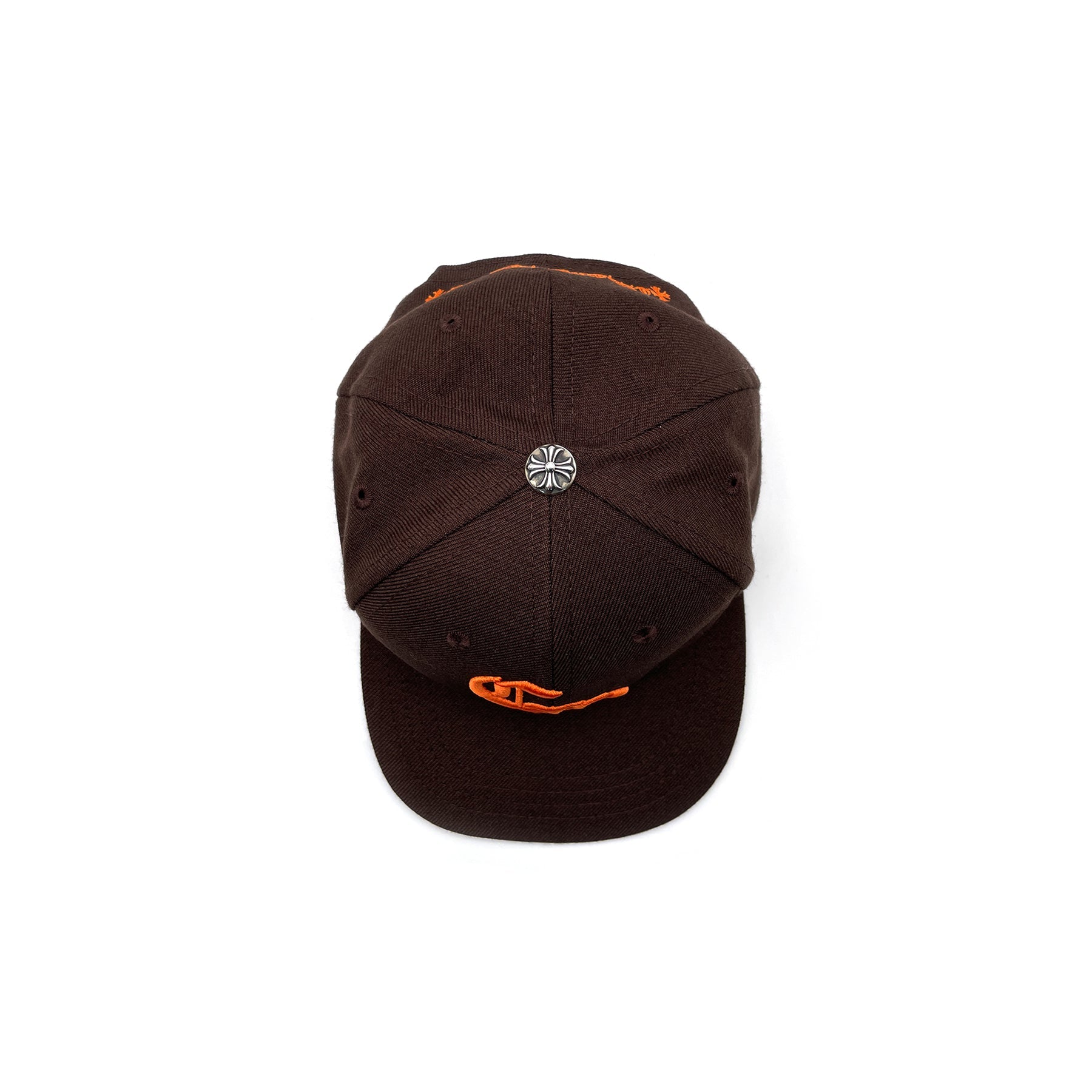 Chrome Hearts CH Embroidered Brown Cap - SRM – SHENGLI ROAD MARKET
