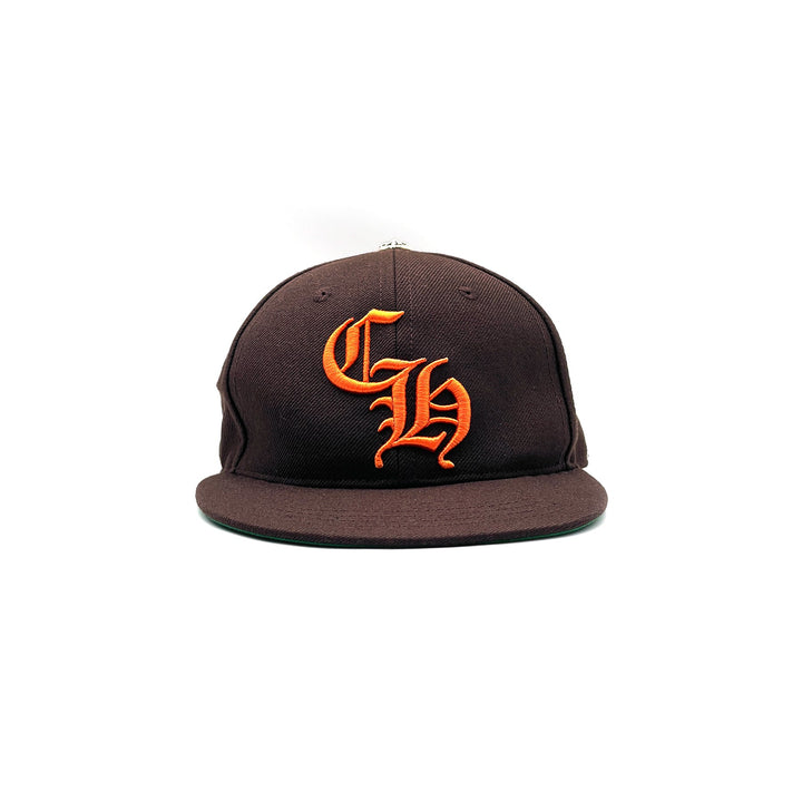 Chrome Hearts CH Embroidered Brown Cap - SHENGLI ROAD MARKET
