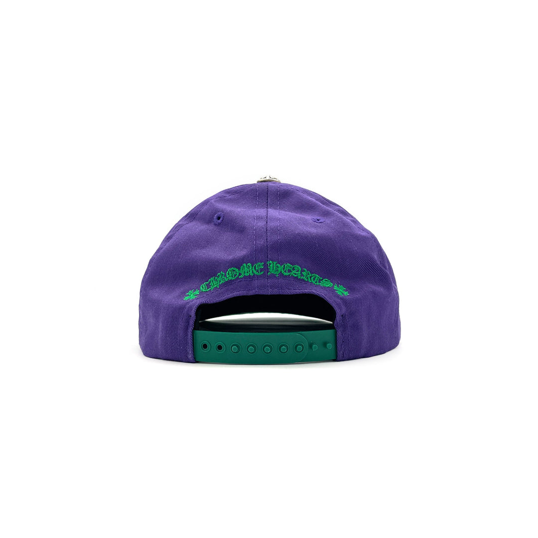 Chrome Hearts CH Embroidered Purple Cap - SHENGLI ROAD MARKET