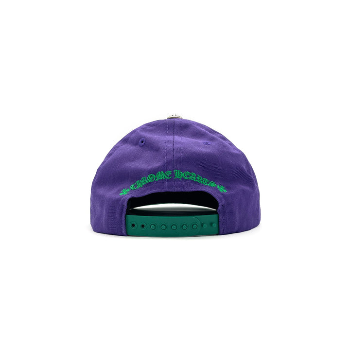 Chrome Hearts CH Embroidered Purple Cap - SHENGLI ROAD MARKET