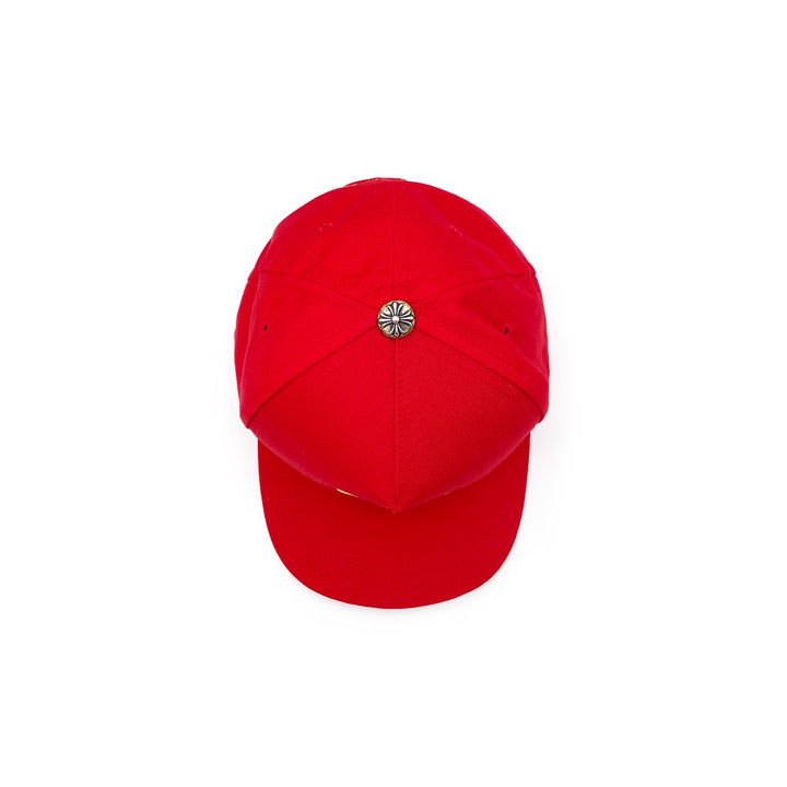 Chrome Hearts CH Embroidered Red Cap - SHENGLI ROAD MARKET