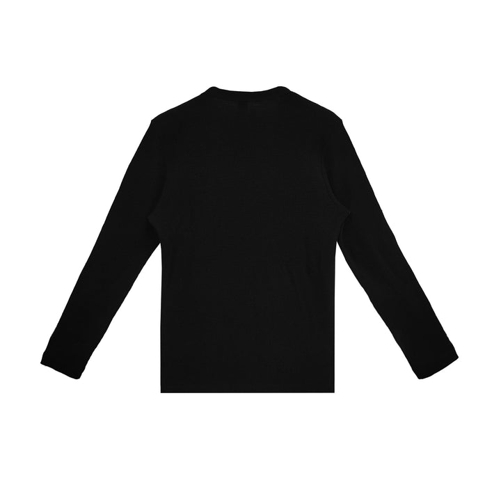 Chrome Hearts CH Letter Waffle Thermal Long Sleeve T-Shirt Tee - SHENGLI ROAD MARKET